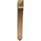 Ekena Millwork Thorton Arts & Crafts Rough Sawn Bracket, Western Red Cedar, 6"W x 42"D x 48"H BKT06X42X48THR03RWR - alternate 3